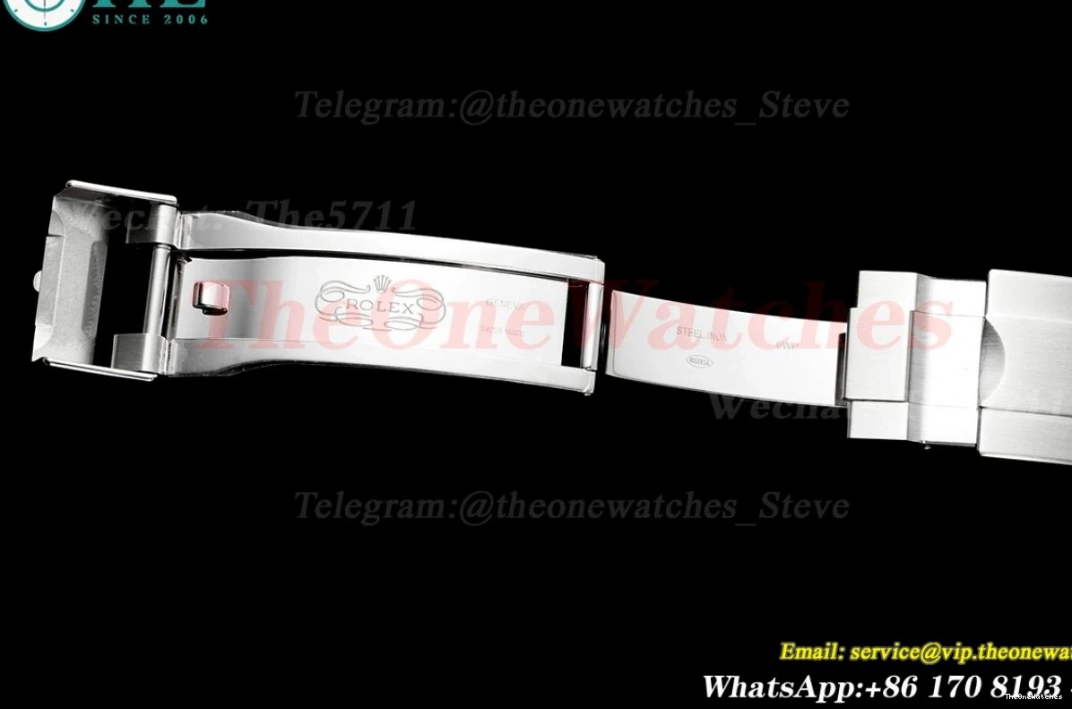 SS Clean Airking 40mm 126900 SS Black SH3230 Num 0520
